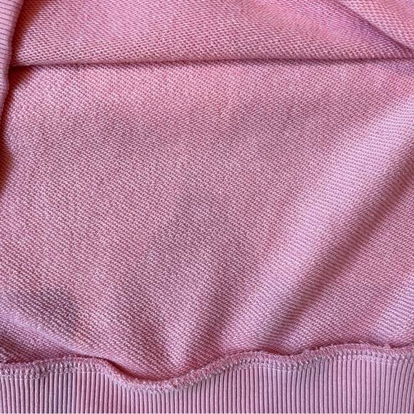 Tommy Hilfiger Bubble Gum Pink Crewneck Tommy French Terry Sweatshirt Casual - Picture 9 of 12